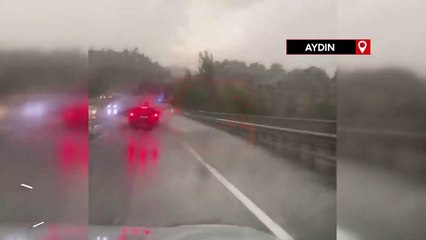 Aydın'da yanlış yüklenen mermer blok faciaya neden oluyordu