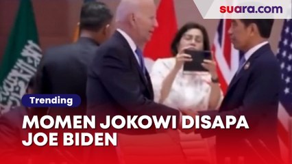 Momen Jokowi Disapa Joe Biden, Aksi Tak Terduga Sri Mulyani dan Retno Marsudi Jadi Sorotan