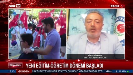 EBS 1 No'lu Şube Başkanı Mükremin Köse yeni eğitim öğretim yılını yorumladı