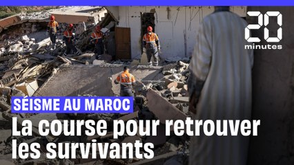 Séisme au Maroc : La course contre la montre continue pour retrouver des survivants