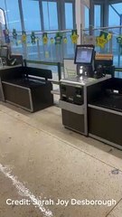 Flooding in Asda South Shields