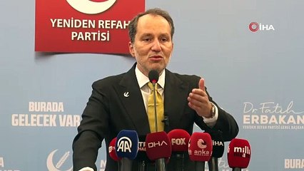 Fatih Erbakan'dan yerel seçimlere ilişkin ittifak açıklaması