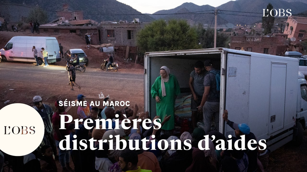 Maroc : de premières aides parviennent dans un village de montagne dévasté par le séisme