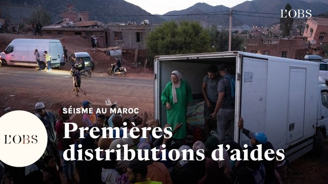 Maroc : de premières aides parviennent dans un village de montagne dévasté par le séisme