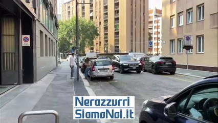 Marotta arriva in Lega per la riunione odierna