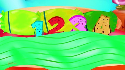 Learn Counting with 'Five in the Bed' Nursery Rhyme 🛏️