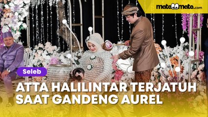 Atta Halilintar Terjatuh saat Gandeng Aurel Hermansyah, Netizen Khawatir: Untung Bukan Mama Nur