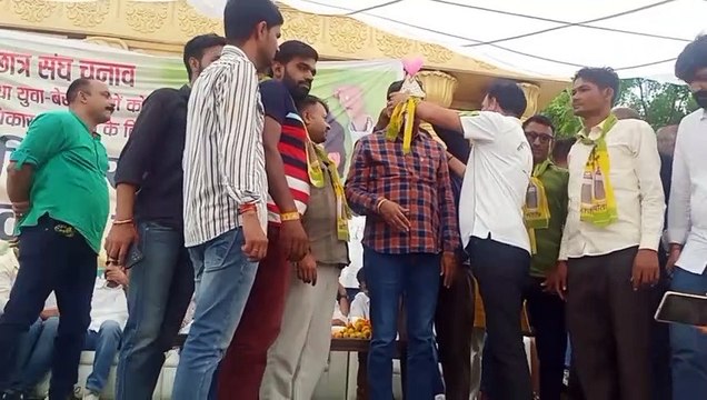 आरएलपी सुप्रीमो पहुंचे अलवर: छात्रसंघ चुनाव बहाली की मांग को लेकर युवा शक्ति से एकजुट होने की अपील, देखे वीडियो
