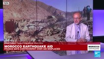 France says controversy over aid misplaced after Morocco earthquake