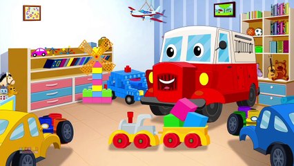 Lets Build, Ralph And Rocky - Car Song For Children