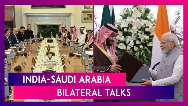 PM Narendra Modi, Saudi Arabia's Crown Prince Mohammed Bin Salman Hold Bilateral Meeting In Delhi