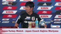 Japan-Turkey Match - Japan Coach Hajime Moriyasu