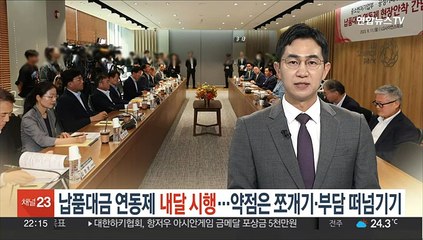 납품대금연동제 내달 시행…약점은 쪼개기·부담 떠넘기기