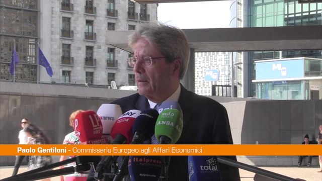 Gentiloni L'economia europea rallenta, ma evitata la recessione