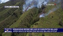 Kebakaran di Gunung Bromo Meluas hingga ke Kabupaten Malang