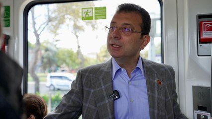 İmamoğlu: Bazen de böyle oynayan insanlar da oluyor merdivenlerimize, şuna buna müdahale eden, bu tür uygulamaları yapan insanlarla ilgili yasal işlemlerimizi yürütüyoruz