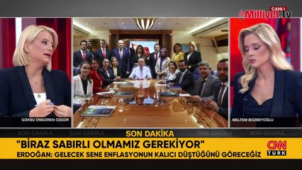 Erdoğan'dan enflasyon açıklaması: Tüm sektörlerde fiyat artışlarını kontrol altına alacağız