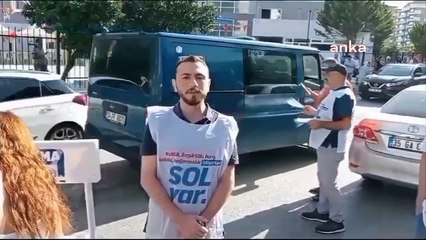 SOL Parti, ÇEDES protokolünün uygulanacağı okulun önünde eylem yaptı