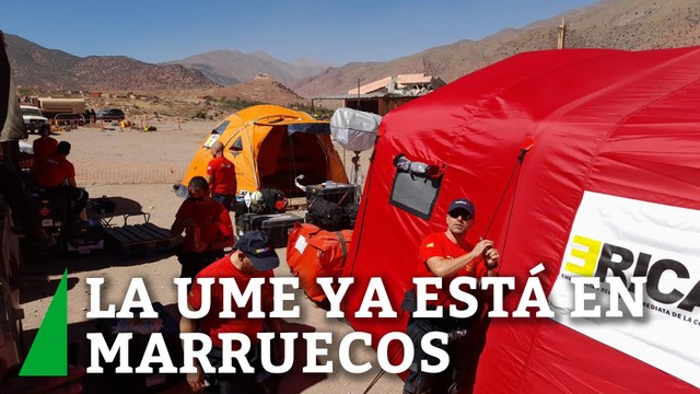 Un equipo de la UME con 56 militares se encuentra ya en Marruecos para ayudar en el rescate