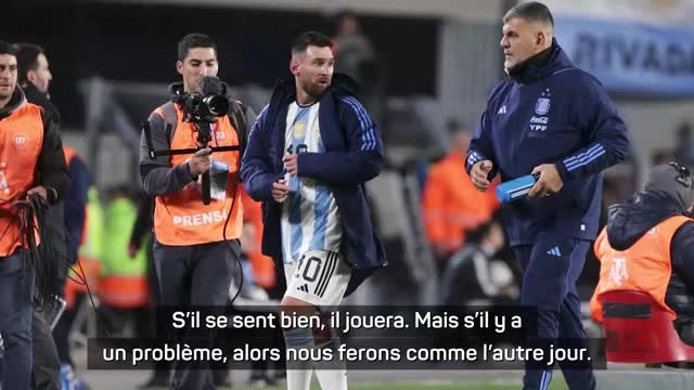 Argentine - Scaloni : Messi était fatigué