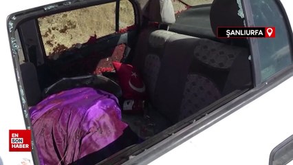 Şanlıurfa’nın Siverek ilçesinde otomobille kamyonet kaza yaptı