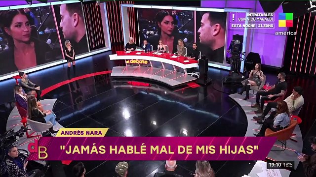 Andrés Nara habló de Zaira y Wanda Nara