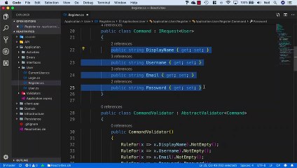 Client side login and register (Legacy) - Creating the Typescript interfaces and Axios methods