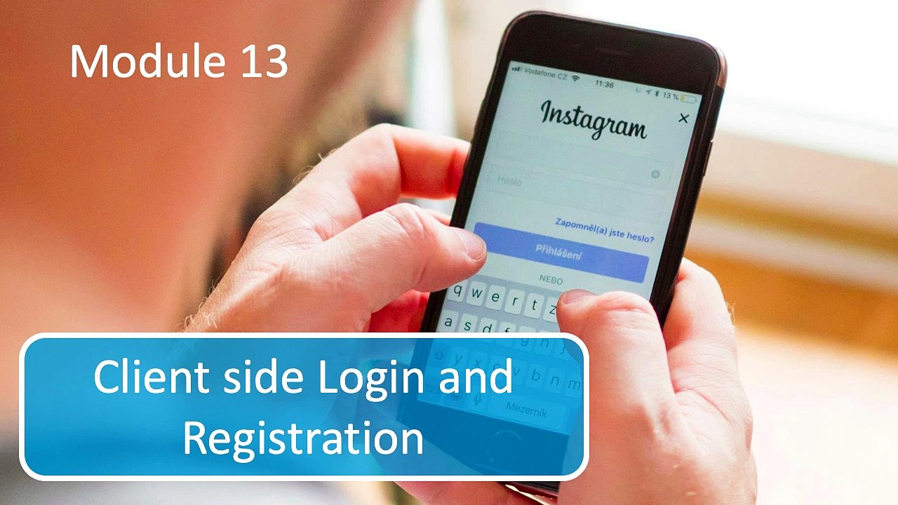 Client side login and register (Legacy) - Section 13 introduction
