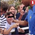 ¡CONMOVEDOR! Niño llora al ver a Mbappé