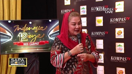 Sandiaga Uno, Mbak Ita Hingga Dede Yusuf Tampil di Red Carpet HUT ke-12 KompasTV