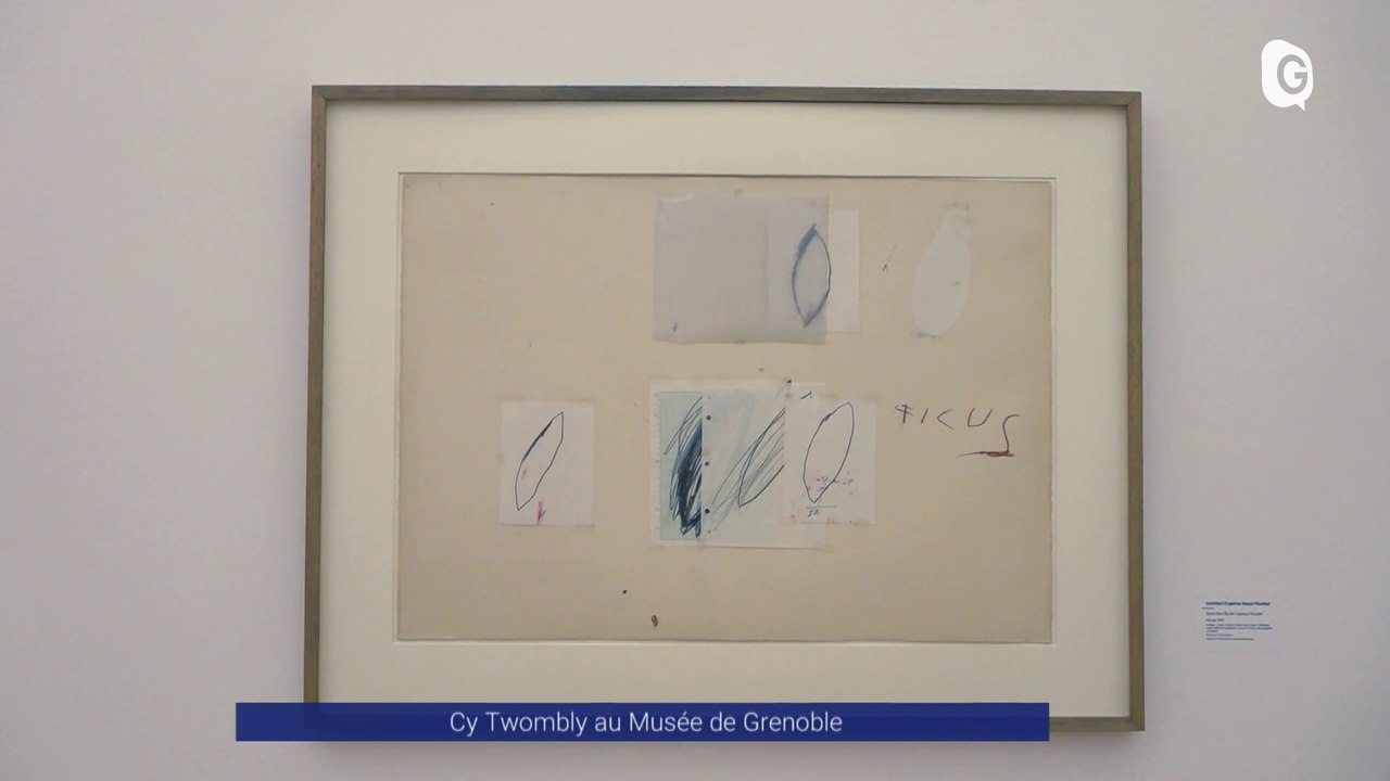 Reportage - Cy Twombly au Musée de Grenoble