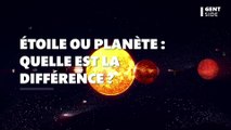 Quelle est la différence entre une étoile et une planète ?