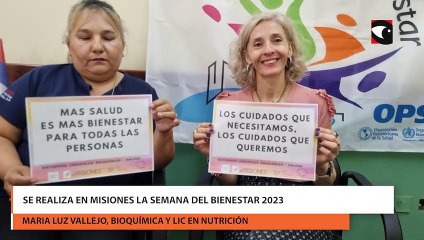 Se realiza en Misiones la Semana del Bienestar 2023