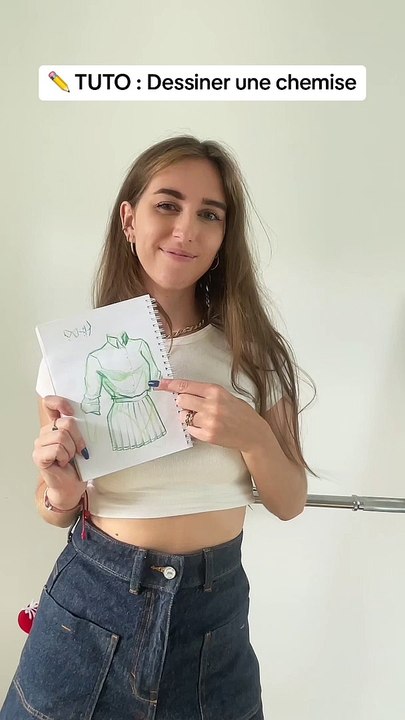 ✏️ TUTO : Dessiner une chemise