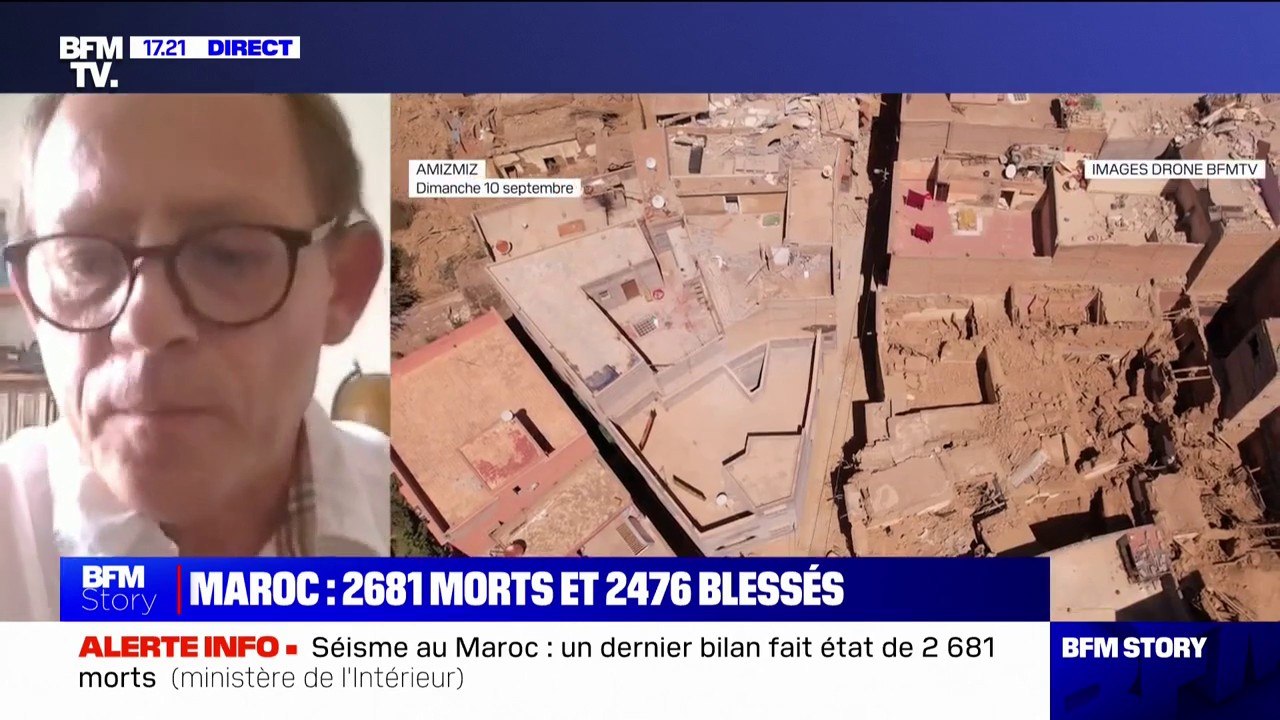 Séisme au Maroc: "Il y a sur place tout un réseau d'organisations locales avec lesquelles on pourrait collaborer", estime Philippe Bonnet ("Solidarités International")