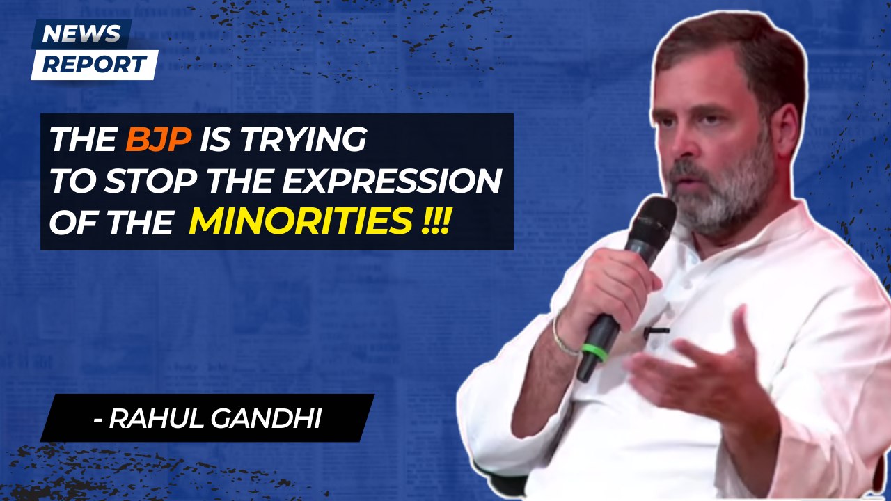 “The BJP is trying to stop the expression of the minorities” Rahul Gandhi at Paris, France | PM Modi