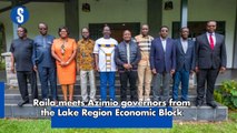 Raila meets Azimio governors from Lake Region Economic Block-