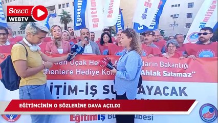 Eğitimcinin o sözlerine dava açıldı: İddianameyi hazırlayan savcı bakın kim? 