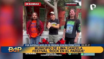 Rock en el Parque 2023 fue cancelado a pocas horas de iniciar el show: ¿Por qué la MML tomó esta decisión?