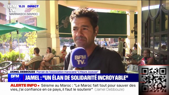 Séisme au Maroc: Tout ce qui peut aider le Maroc, j'y participerai , déclare Jamel Debbouze