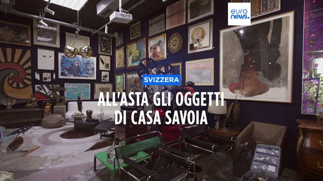 Svizzera, all'asta gli oggetti di casa Savoia per un valore di 150mila euro