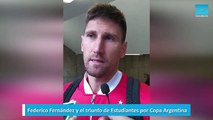 Federico Fernández y el triunfo de Estudiantes por Copa Argentina