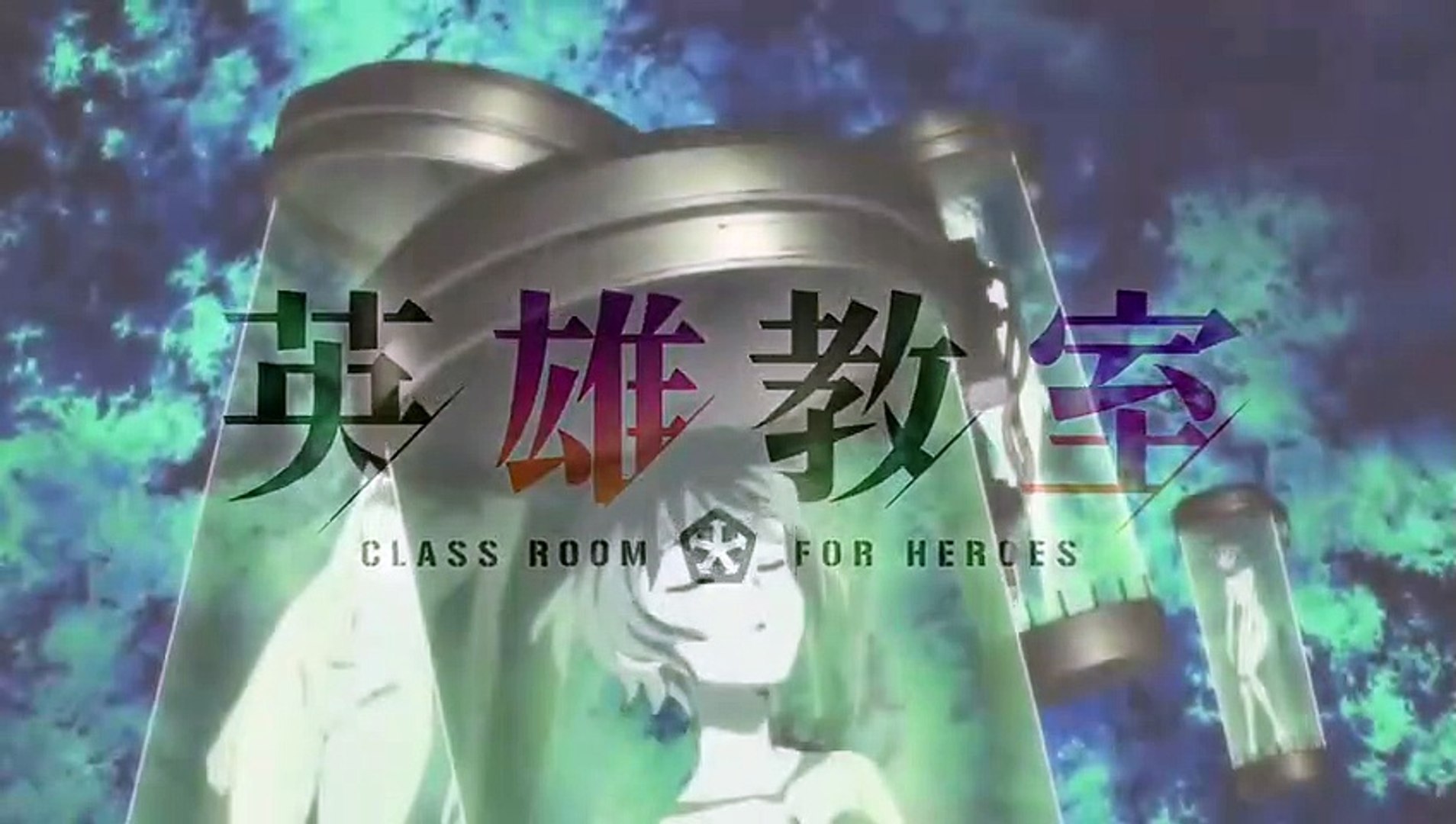 Novo trailer da série anime Classroom for Heroes