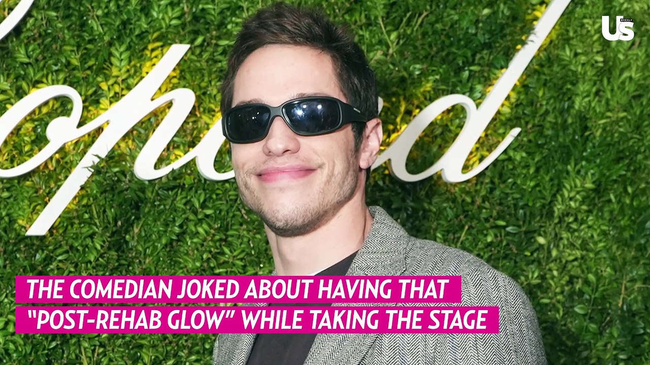 Pete Davidson Jokes About ‘Post-Rehab Glow’ Dur...