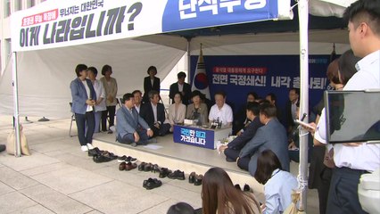 민주당 중진 의원 10여 명, 이재명 대표에 단식 중단 요청 / YTN