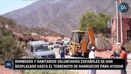 OKDIARIO en el almacén de los rescatistas españoles en Marruecos:"Llevamos 800 kilos de material"