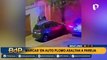 Miraflores: 'marcas' utilizan auto de alta gama para asaltar a pareja de transeúntes