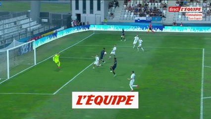 Le 2e but de Barcola contre la Slovénie - Foot - Espoirs