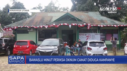 Viral! Oknum Camat Lakukan Kampanye Diperiksa Bawaslu Minut