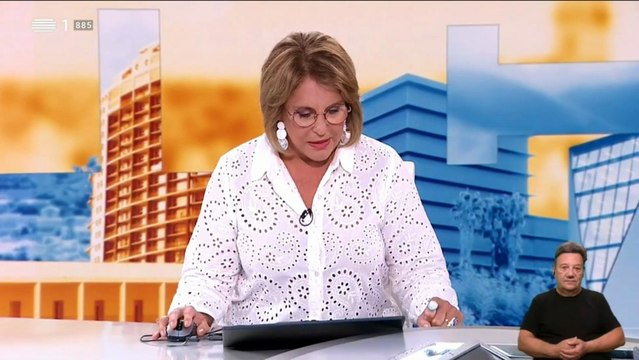 RTP 1 - Encerramento Portugal em Direto e inicio do Telejornal - 11/09/2023